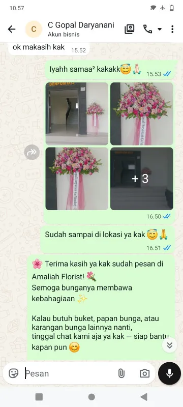 Pengiriman Karangan Bunga Arjuna Cicendo